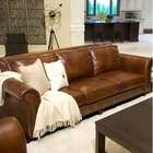 Elements Fine Home Furnishings Winslow Top Grain Leather Sofa