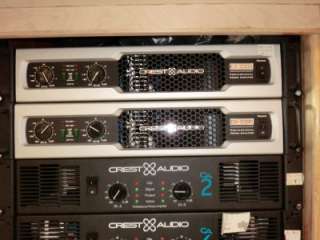 Crest Audio CD3000 3000W @ 8 Ohms High End Professional 2U Rack Power 