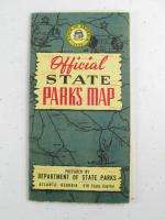 1940s Georgia State Parks Map  