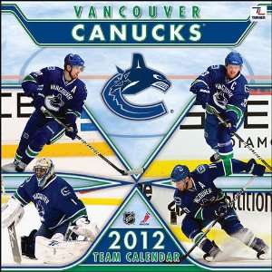  Vancouver Canucks 2012 Mini Wall Calendar: Office Products