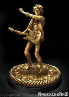Rock Iconz Jimi Hendrix Bronze Knucklebonz statue LE500  