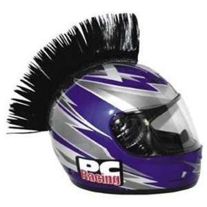 Universal PC Racing Peel and Stick Motorcycle Helmet Mohawk (8 Colors 