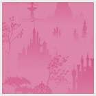 Disney Princess Scenic Toile Pink Wallpaper DK5985 $55.99