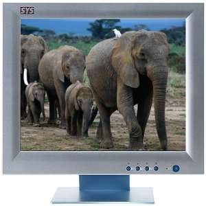  SYS TECHNOLOGY 180 C SI 18 Inch TFT LCD Monitor ? Chrome 