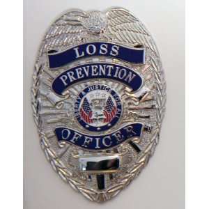 : LOSS PREVENTION OFFICER SECURITY GUARD STORE DETECTIVE BADGE SHIELD 