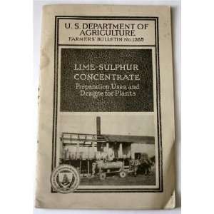   of Agriculture Farmers Bulletin No. 1285) E. H. Siegler Books
