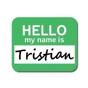  Tristian Hello My Name Is Mousepad Mouse Pad