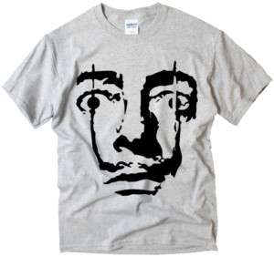 SALVADOR DALI Face Surrealist Artist ALL SIZES t shirt  