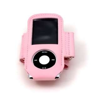  Pink Sport Armband for Apple iPod nano 4th Gen Everything 