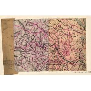  Civil War map Landowners Virginia Fredericksburg: Home 