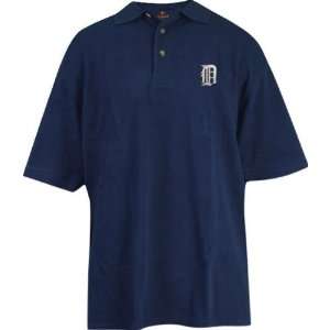  Tigers Classic Navy (White D Logo) Polo Shirt: Sports & Outdoors