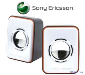 SONY ERICSSON MPS 60 PORTABLE CELL SPEAKERS W580 W300i  