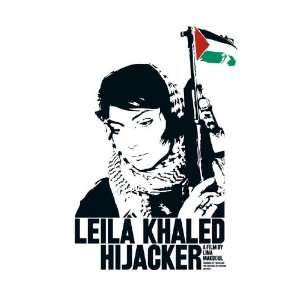  Leila Khaled Hijacker Poster Movie Swedish 11 x 17 Inches 
