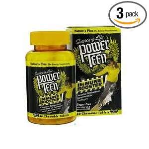  Power Teen Immune Booster 60 Chewable 3PACK Health 