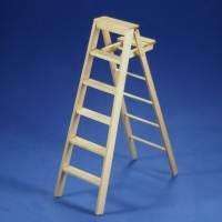 White Wood Step Ladder House Miniature Furniture  