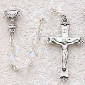   Communion Rosary Catholic Christian Chalice Prayer Bead Necklace