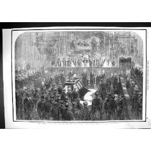  1862 Funeral Royal Highness Prince Consort Ceremony Choir 