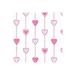  Pink Heart Lines Cellophane Sheets Arts, Crafts & Sewing