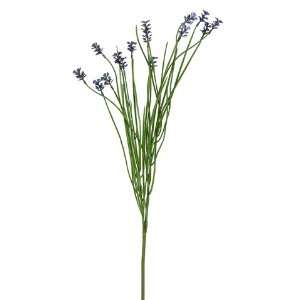 Faux 26 Wild Blossom Spray W/Grass Blue (Pack of 24 
