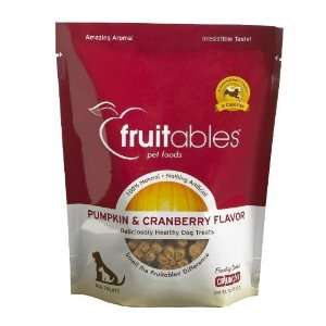 Fruitables Pumpkin & Cranberry Mix Dog Treats (8x7 OZ)  
