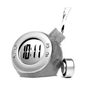  Charcoal Eco Friendly Water Powered Clock: Home & Kitchen