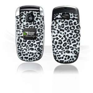  Design Skins for Samsung X660   Leopard Fur Grey Design 