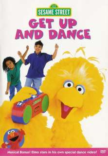 Sesame Street   Get Up and Dance   DVD 891264001014  