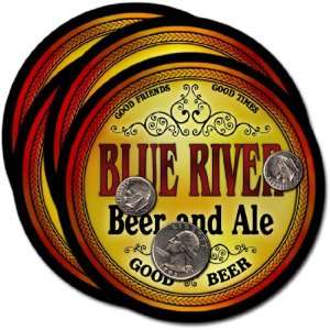  Blue River , CO Beer & Ale Coasters   4pk 