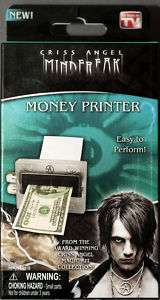NEW* MINDFREAK Criss Angel Money Printer Magic Trick  