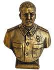 Joseph Stalin bronze copper Soviet bust 15 cm
