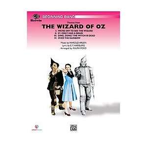  The Wizard of Oz Conductor Score Concert Band Sports 
