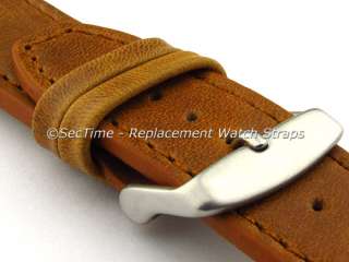   , 24mm, Genuine Leather Watch Strap/Band PILOT, Military   MV  