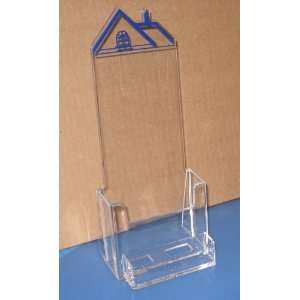   Holder Tri fold 4 X 9 w/ Business Card Holder: Office Products