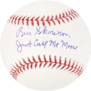 Moose Skowron Autographed Baseball  Details Just Call Me Moose 