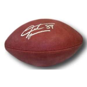  Santana Moss Signed Ball   (Washington Redskins: Sports 