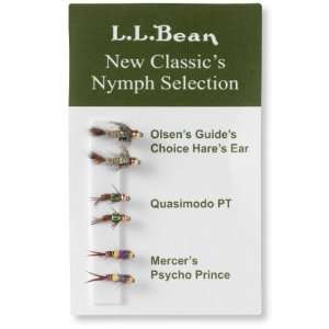    L.L.Bean Angler Fly Selection Classic Nymph: Sports & Outdoors
