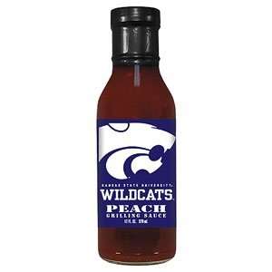  Kansas State Wildcats NCAA Peach Grilling Sauce   12oz 