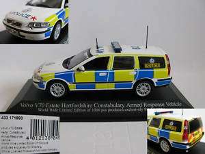 43 Minichamps Volvo V70 Police Herts. Constabulary  
