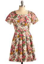  Morning Dress  Mod Retro Vintage Printed Dresses  ModCloth