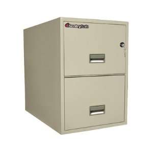 Sentry Safe Two Drawer Fire and Water Resistant Vertical Letter File 