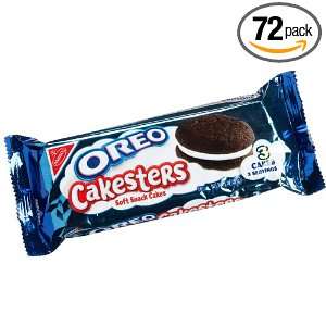 Oreo Cakesters Soft Snack Cakes, Original, 3 Count Packages (Pack of 