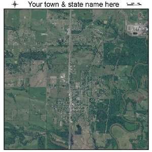  Aerial Photography Map of Panama, Oklahoma 2010 OK 
