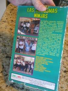   NINJAS ~ TEENAGE NINJA TURTLES MEXICINE RIP OFF ~ INSANE ~ LOOK  