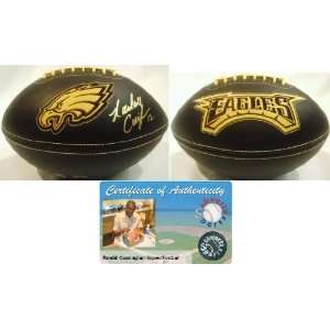    Randall Cunningham Signed Eagles Logo Football: Sports & Outdoors