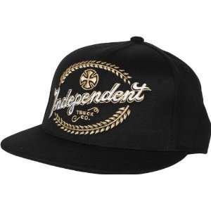 Independent Label Flex Hat Small Medium Black Skate Hats:  