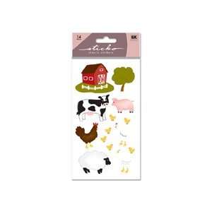  Stickopotamus Animal Collection Stickers farm animals: Home & Kitchen