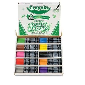   Water based ink.   Package includes twelve extra marker caps. Office