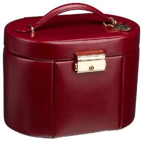    Wolf Designs 347404 Genuine Leather Travel Jewelry Box: Watches
