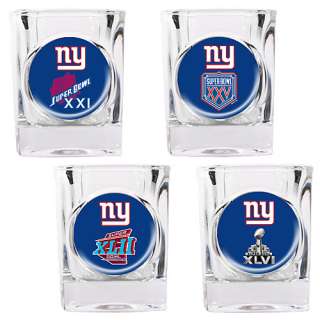 Great American New York Giants Super Bowl XLVI Champions Shot Glass 