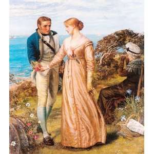 Hand Made Oil Reproduction   Arthur Hughes   32 x 36 inches   The 